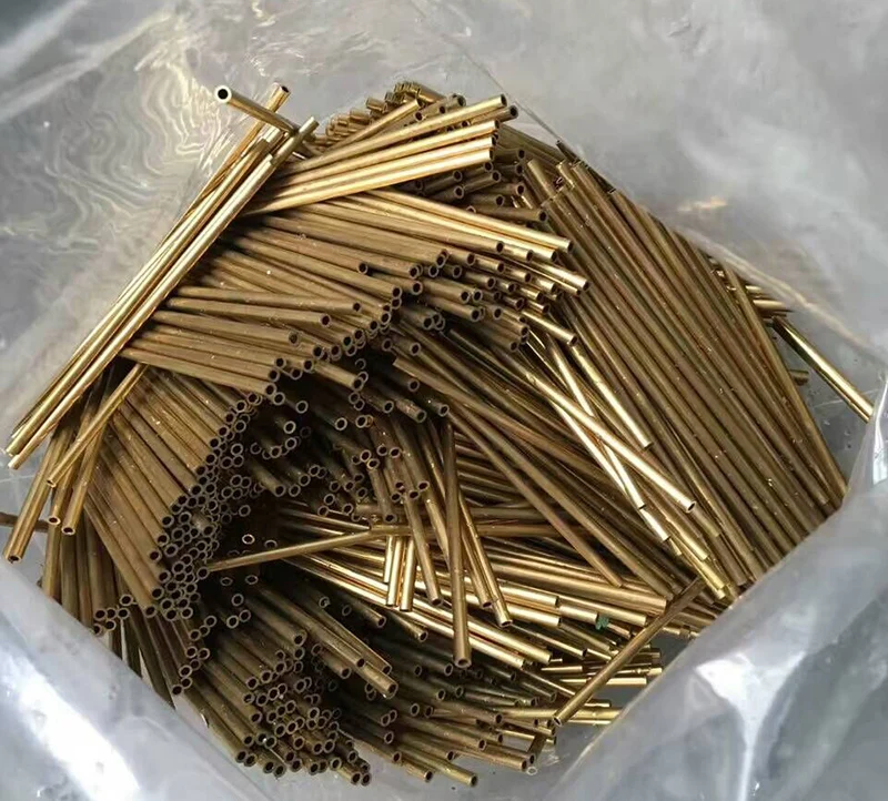 H62 латунные бесшовные трубы OD * ID длина 10 мм 6/7/8 250 ASTM C28000 CuZn40 CZ109 C2800 полые бар ISO