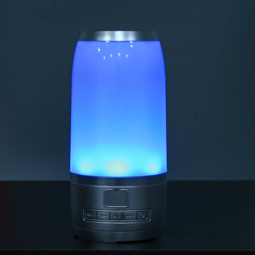 Bluetooth динамик мини беспроводной громкоговоритель Crack LED TF USB Сабвуфер bluetooth