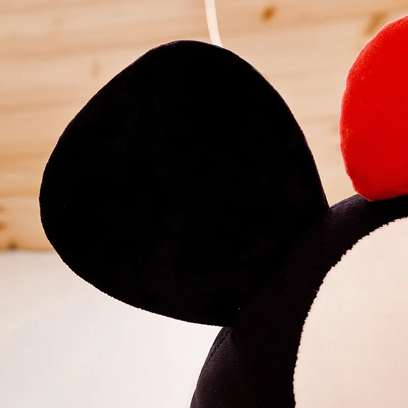 Disney детская стильная футболка с изображением персонажей видеоигр ленивый диван Плюшевые Микки Мышь сиденье мягкая игрушка кукла плюша для мальчиков и девочек подарок для нерегулярных плюшевые игрушка