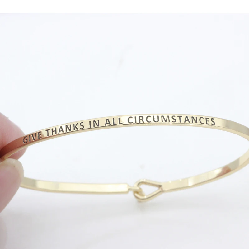 Медные ювелирные изделия на заказ спасибо при любых обстоятельствах браслет