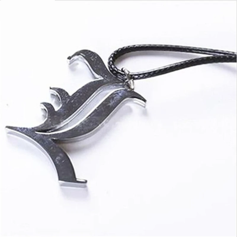 Ожерелье с буквой аниме Death Note кулон из металлического сплава L Lawliet Kira