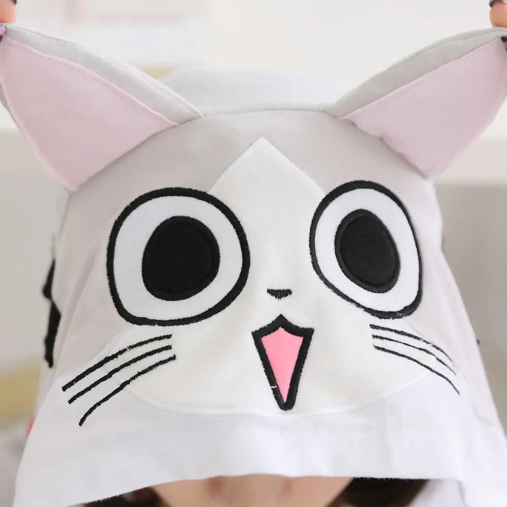 Мультфильм животных сиамские Новинка Аниме Чи Sweet Home Сыр cat Летний комбинезон для