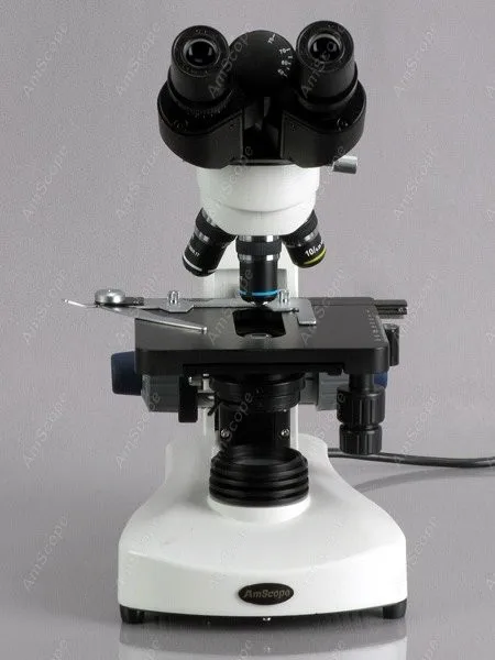 Микроскоп AmScope 40X-2000X 3 Вт сидентопф бинокль комбинированный микроскоп с темным