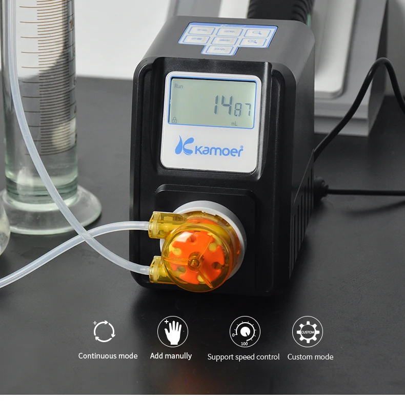Kamoer F01A STP 110V~ 240V Перистальтический дозирующий насос машины с 24В Мощность HDMI DVI Переходник HDMI DVI и шаговый двигатель