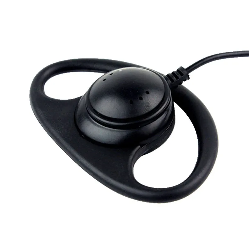 Наушники вкладыши D образной формы гарнитура для двухсторонней рации Motorola GP328 GP320