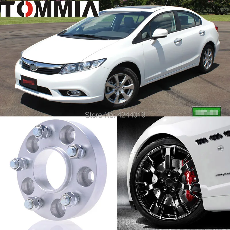 Подходит для Honda Civic 2 шт. колеса концентратор центрик прокладки шины адаптеры