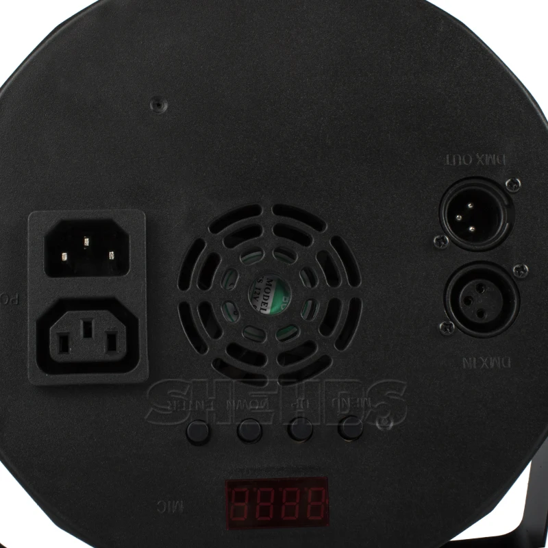

2pcs SHEHDS LED Flat Par 12x12W RGBW 4IN1 RGBW DJ Light DMX Control Stage Effect Music Club DJ Lights Par Party Lights