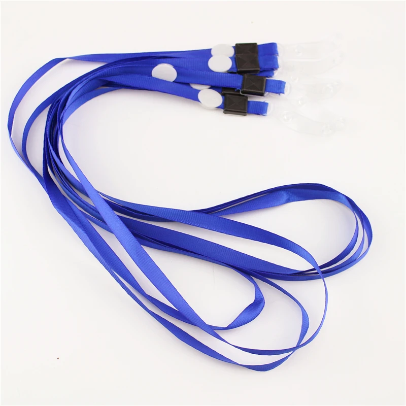 Рабочие Чехлы для значков со стразами шнурком прозрачные студенческих