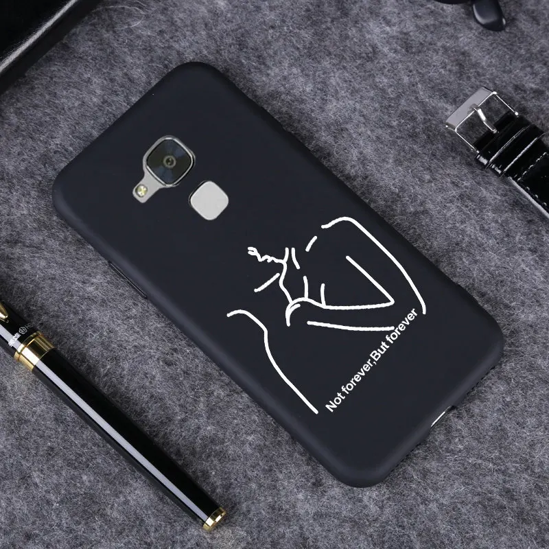 061 Lamo Чехол черный матовый чехол для телефона huawei Honor 5C/Honor 7 Lite/GR5mini/GT3 Nmo-L23 Nmo-L31 силиконовый чехол с рисунком - Цвет: 061