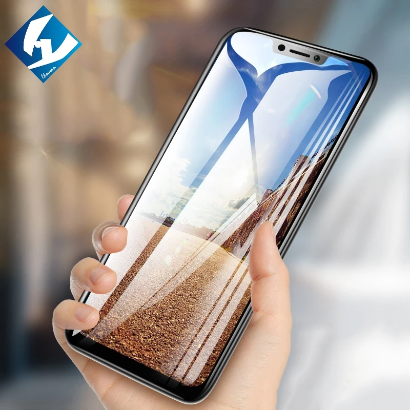 С уровнем твердости 9 H полное Экран закаленное Стекло для lenovo Z5 L78011 Защитная