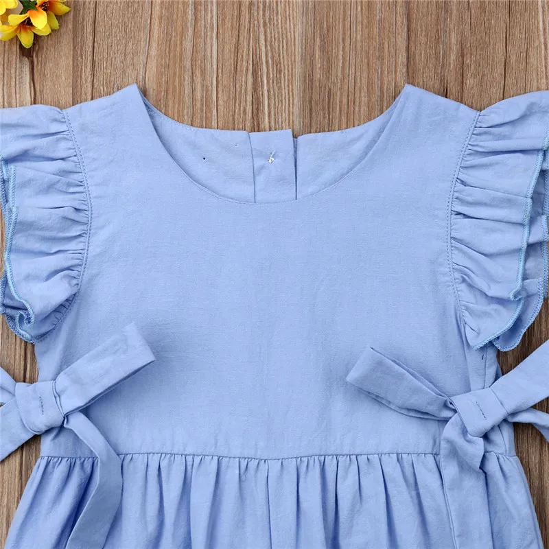Крутой Летний комбинезон для новорожденных девочек от 6 до 30 месяцев с оборками