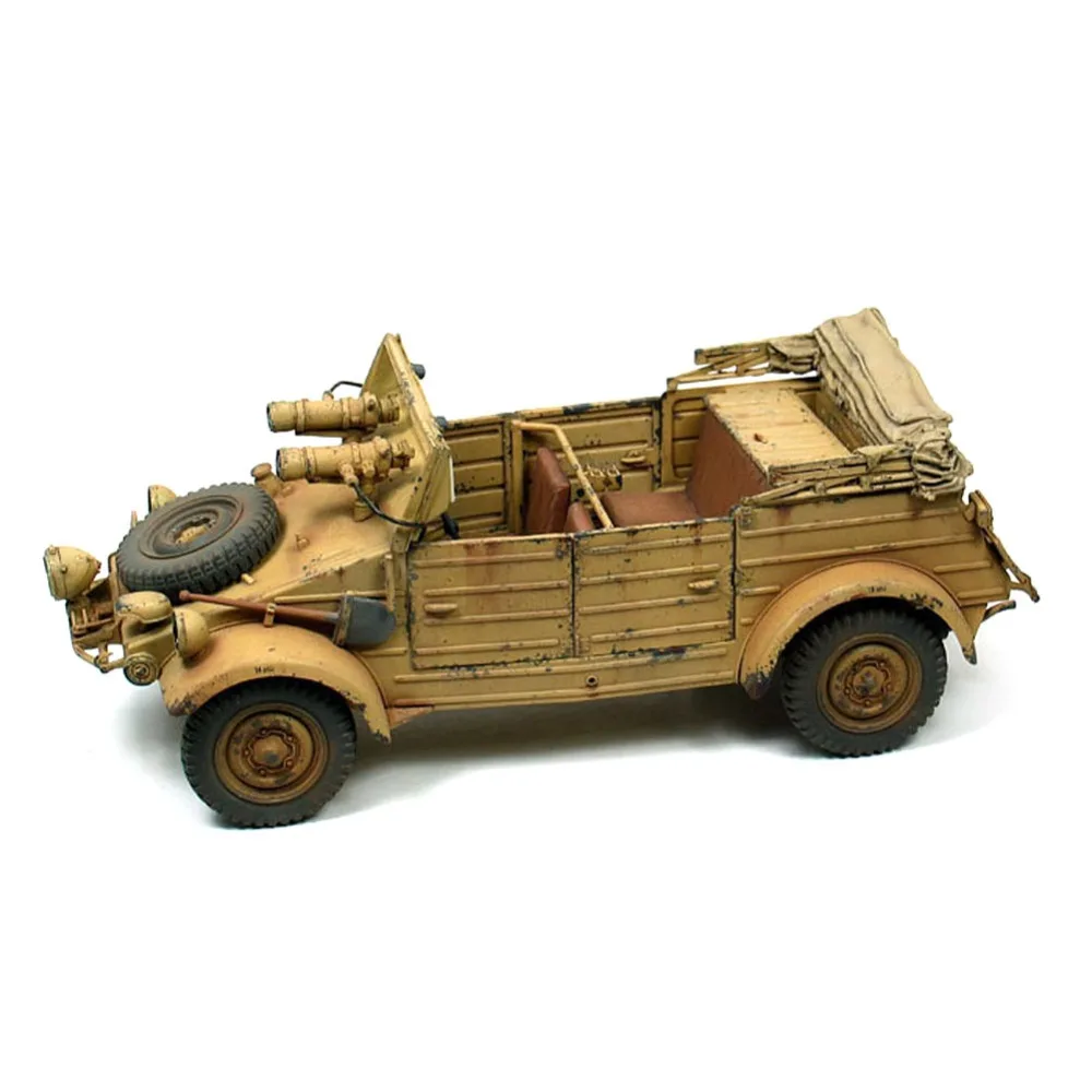 OHS Tamiya по супер скидке 35213 1/35 Пособия по немецкому языку Pkw K1 Kubelwagen Тип 82 Военная сборки БТТ модель здания Наборы г