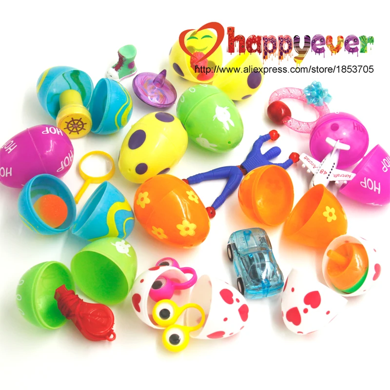 12 игрушек пасхальные яйца сюрприз мера 2 дюйма отлично подходит для пасхальных