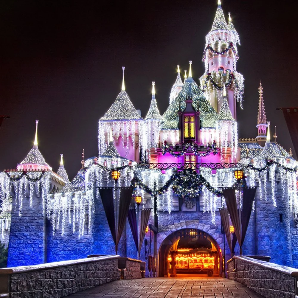 Светодиодный светильник для занавесок аксессуары украшения дома 6X3 m 600