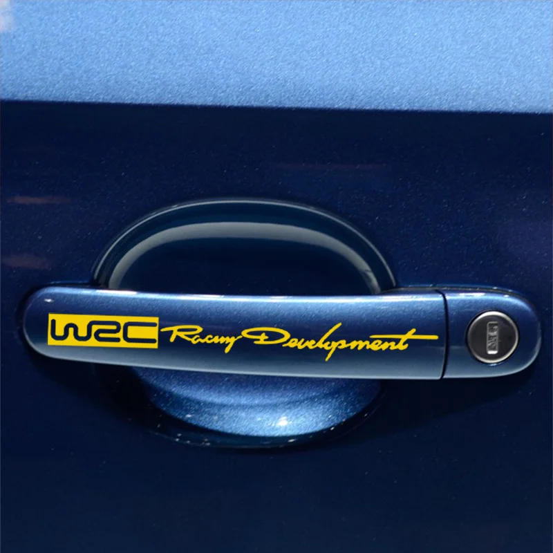 Настраиваемая дверная ручка WRC гоночный дизайн автомобиля-Стайлинг для Citroen