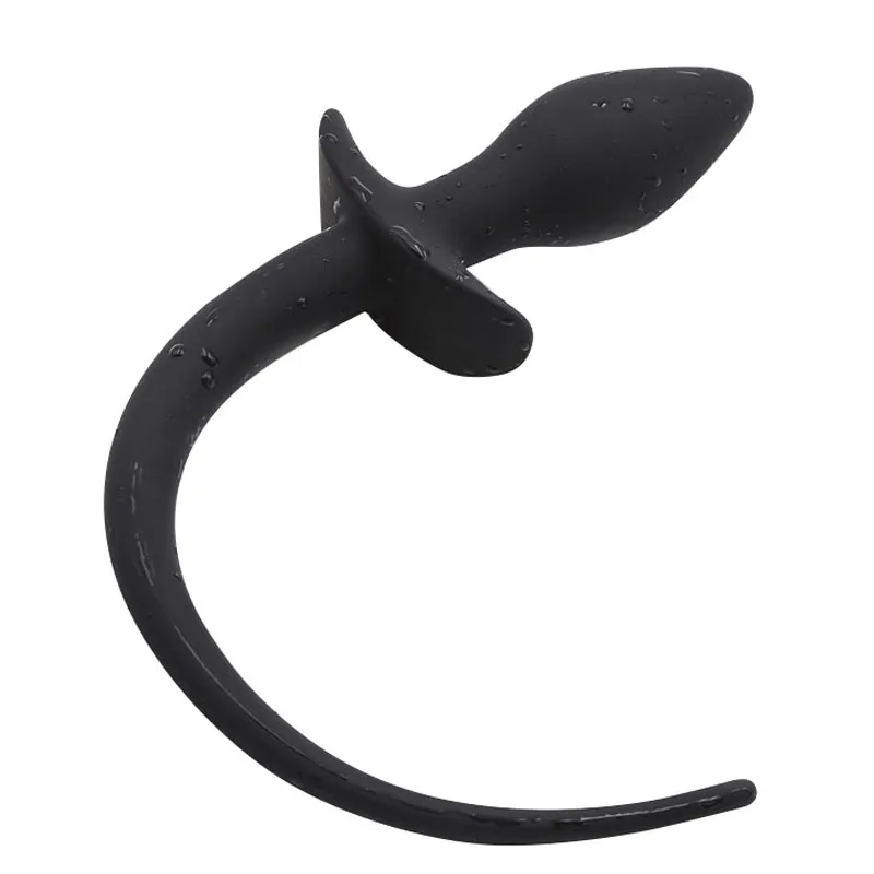 Силиконовая Анальная пробка хвост анальный расширитель стимулятор Buttplug