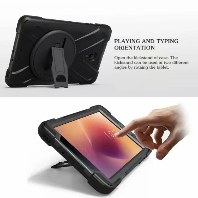 Для Galaxy Tab A 8,0 чехол, противоударный ударопрочный сверхпрочный защитный чехол для samsung Galaxy Tab A 8,0 дюймов T380 T385