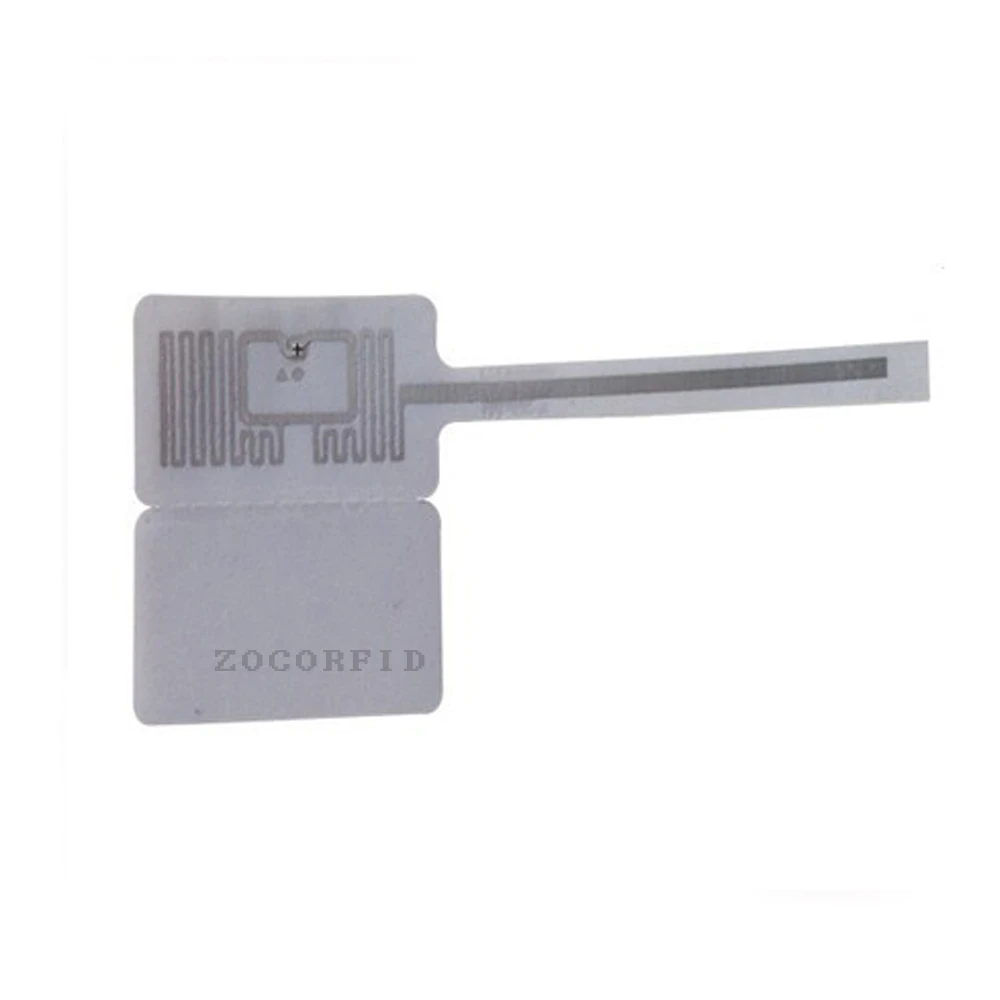 

500pcs/lot ISO 18000-6C Alien Higgs 3 chip 9662 antenna UHF RFID Tag 915mhz passive RFID UHF sticker label