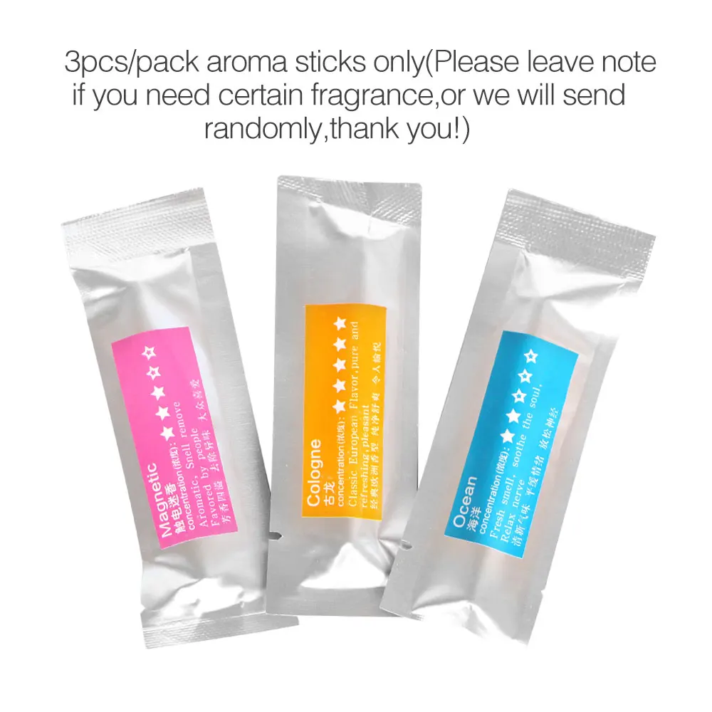 Extra Aroma Sticks Освежитель воздуха для автомобиля, освежитель воздуха для автомобиля, твердый очиститель воздуха, 3 аромата, натуральный аромат для автомобиля, для спальни, улучшает качество воздуха - Название цвета: Extra Aroma Sticks