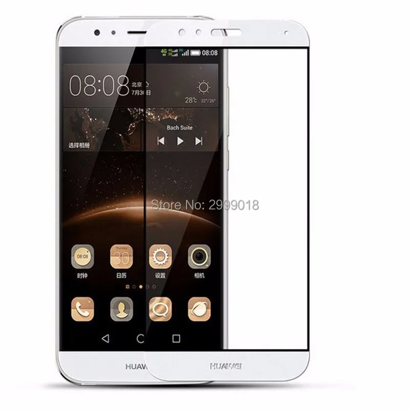 3D закаленное стекло для Huawei G8 GX8 GX 8 полное покрытие защитная пленка 9H Защитная