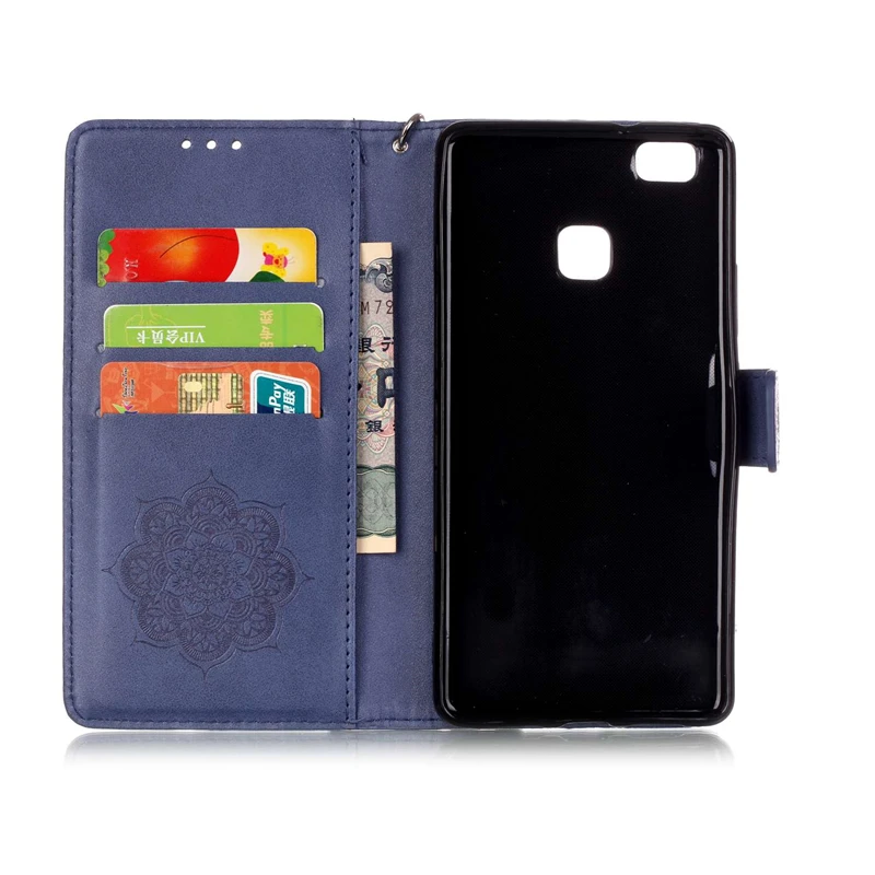 JYERAECOM Luxury Retro Flip Cover For Huawei P9 Lite PU Leather+ Silicone Wallet Case Phone | Мобильные телефоны и