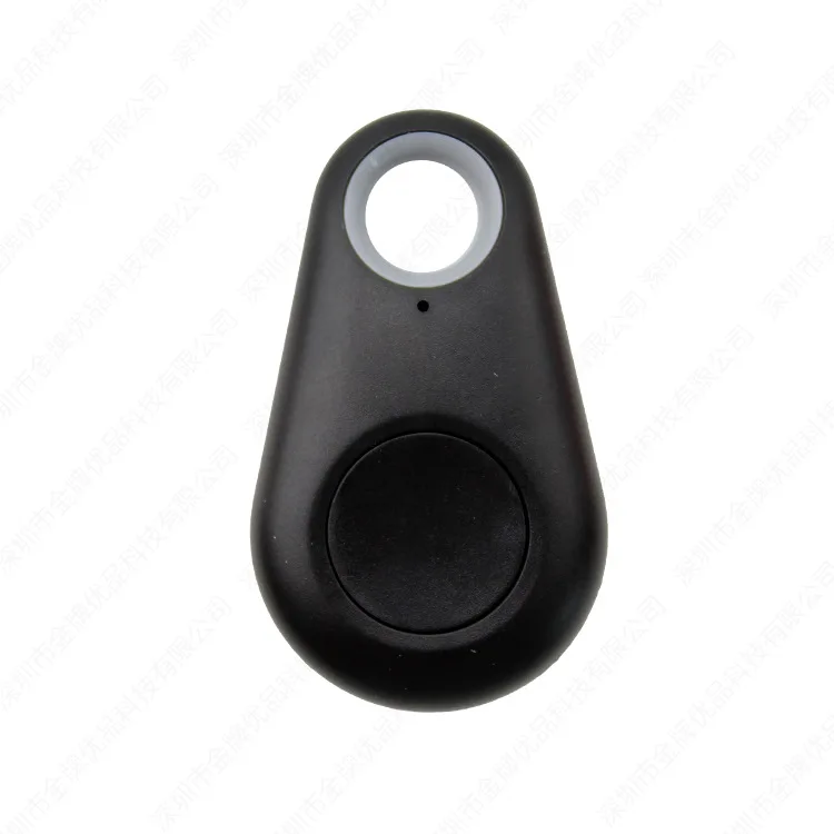 Мини Bluetooth gps водослива локатор Портативный Анти-потеря ключ искатель Pet трекер двухсторонняя сигнализация противоугонное устройство - Цвет: Черный