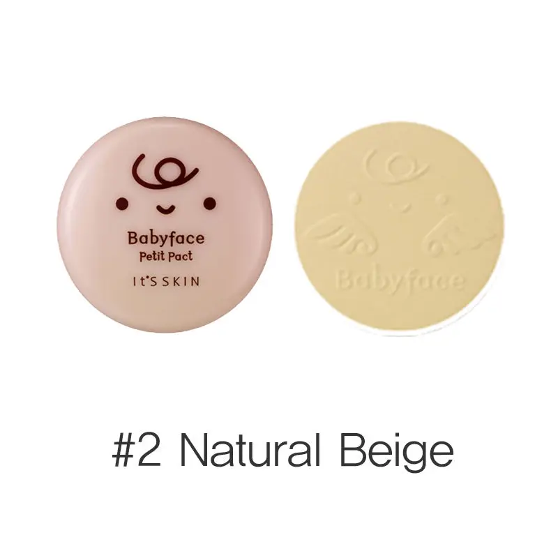 Это кожа Babyface Petit Pact SPF 25 PA + прессованный порошок стойкий корректор для лица