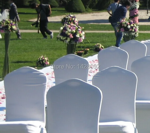 Специальная Рекламная цена наружный чехол на стул из спандекса для свадебной