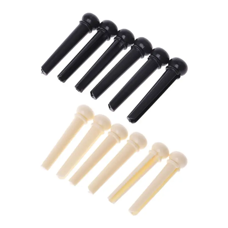 6 шт./компл. Акустическая гитара в классическом стиле пластиковые мостовые