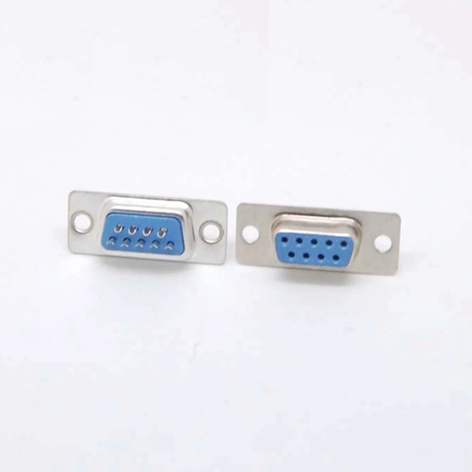 Последовательный 9 контактный разъем RS232 DB9 Com переходник с женской паяльной