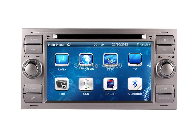 Авто радио dvd плеер автомобиля для Ford Focus Mondeo S Max Соединиться с gps навигации Bluetooth