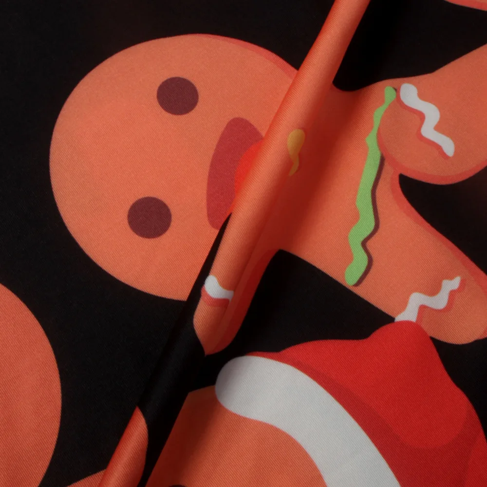 Eyegemix Casual Printing Cartoon Christmas Santa Nice Lot Dress Autumn Winter A -line Size S -2xl Women's Clothing | Женская одежда