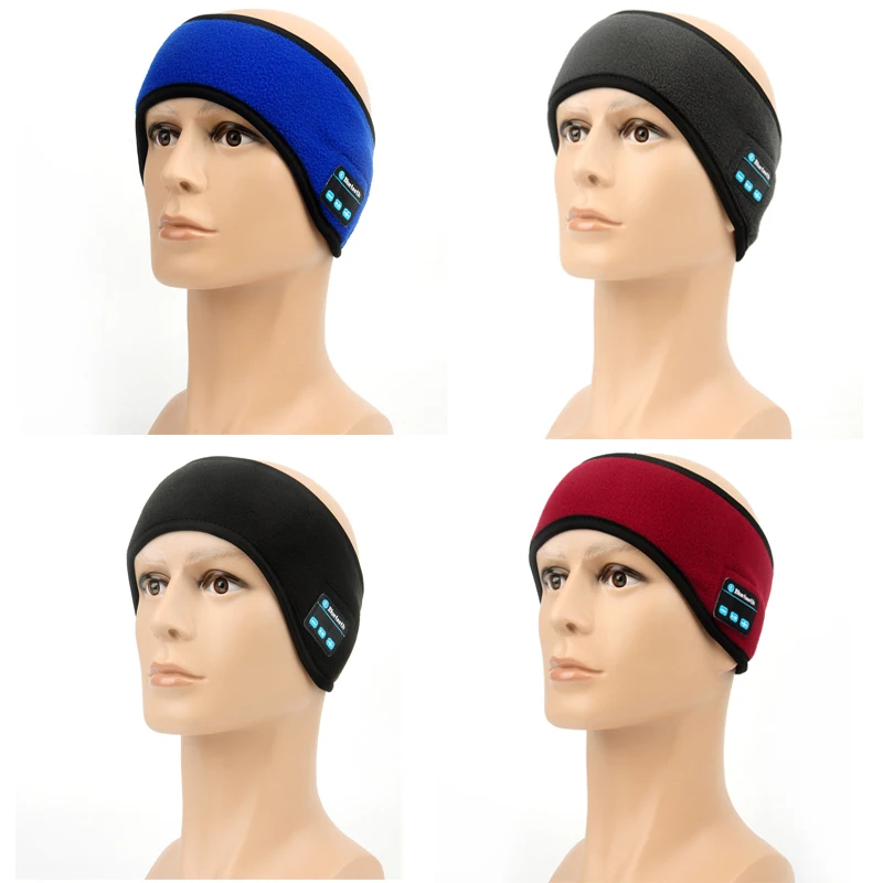 Спортивные наушники JINSERTA беспроводные Bluetooth для бега музыка маска сна свободные