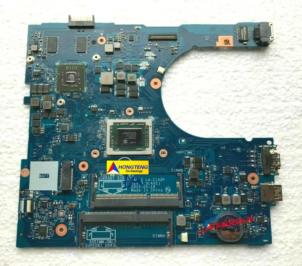 Оригинальный Для DELL INSPIRON 15 5555 5000 серии A10 8700P материнская плата LA C142P полный TESED