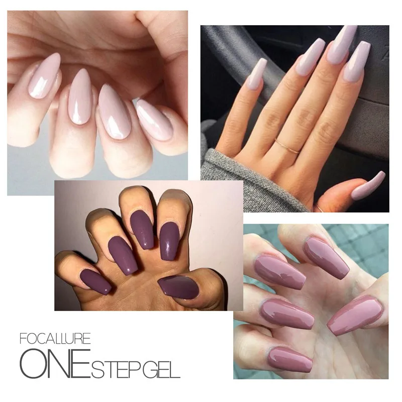 FOCALLURE Мода ногтей гель для ногтей one step для ногтей замочить off Гель-лак Лаки 7 мл новое обновление стойкий Гель-лак для ногтей