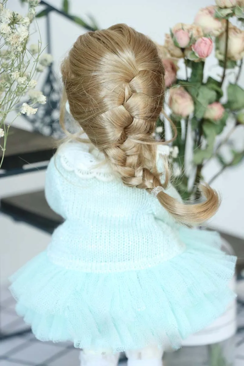 Новый стиль 1/3 1/4 16 BJD парик Супер кукла модный мохеровый с одной оплеткой для