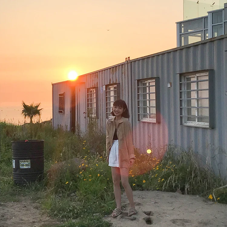 Для женщин рубашки для мальчиков одежда Kawaii ретро сплошной цвет карман шифон