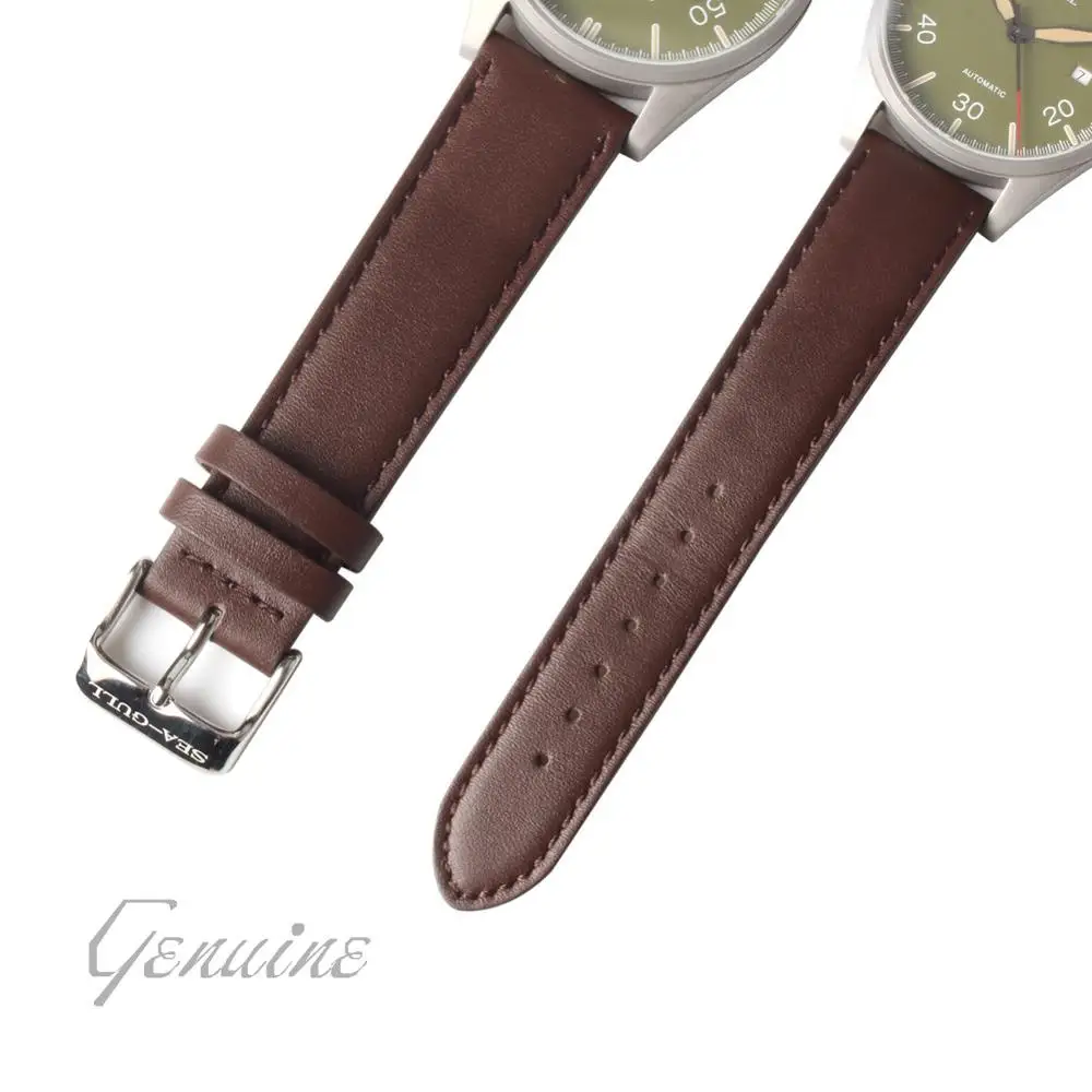 Genuine Seagull Sea-Gull Classic Vintage Military Men Mechanical Watch Luminous Hands Self Wind Automatic Men's Watch 819.583