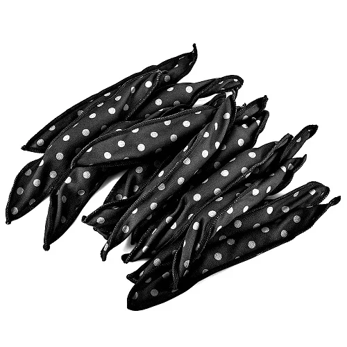 Black 10 шт./партия бигуди для волос мягкая подушка для сна Набор бигуди для волос лучшая гибкая пена и губка Волшебные Инструменты для самостоятельной укладки волос - Цвет: Black