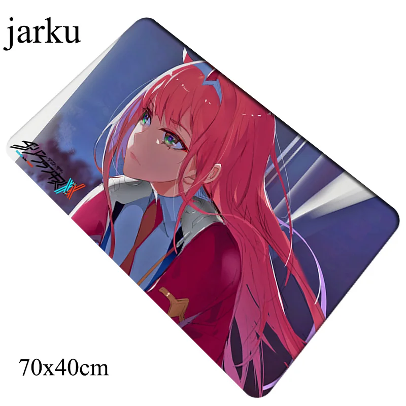 Darling in the franxx коврик для мыши геймер подарок 700x400x2 мм notbook коврик для мыши игровой коврик для мыши высокое качество коврик для мыши PC padmouse коврики - Цвет: Size 700x400x2mm