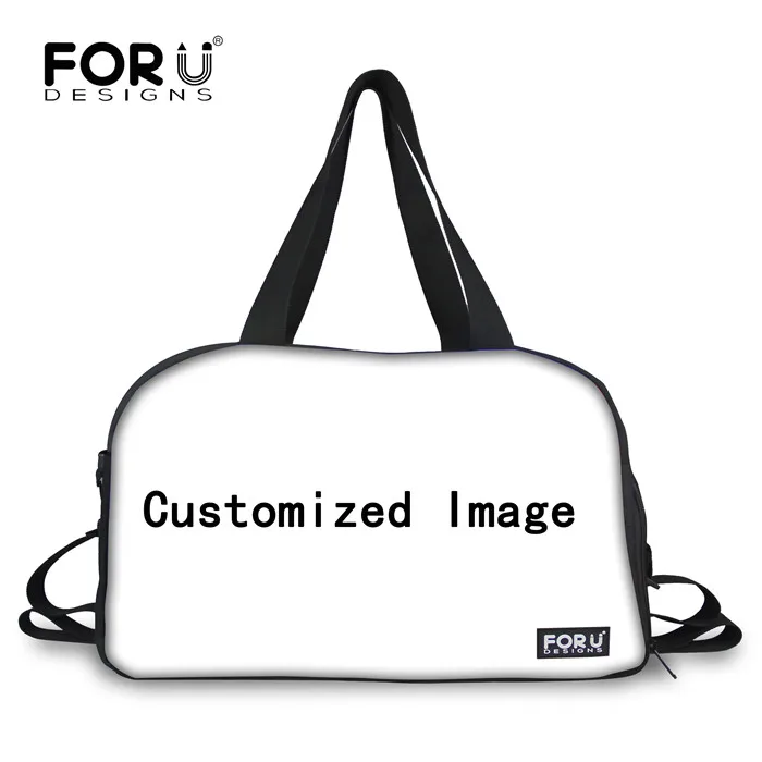 Customize T FORUDESIGNS/Настройте свой образ и логотип багажная дорожная сумка для женщин бордовая большая дорожная Туристическая Сумка сумки с отделение для обуви - Цвет: Customize T