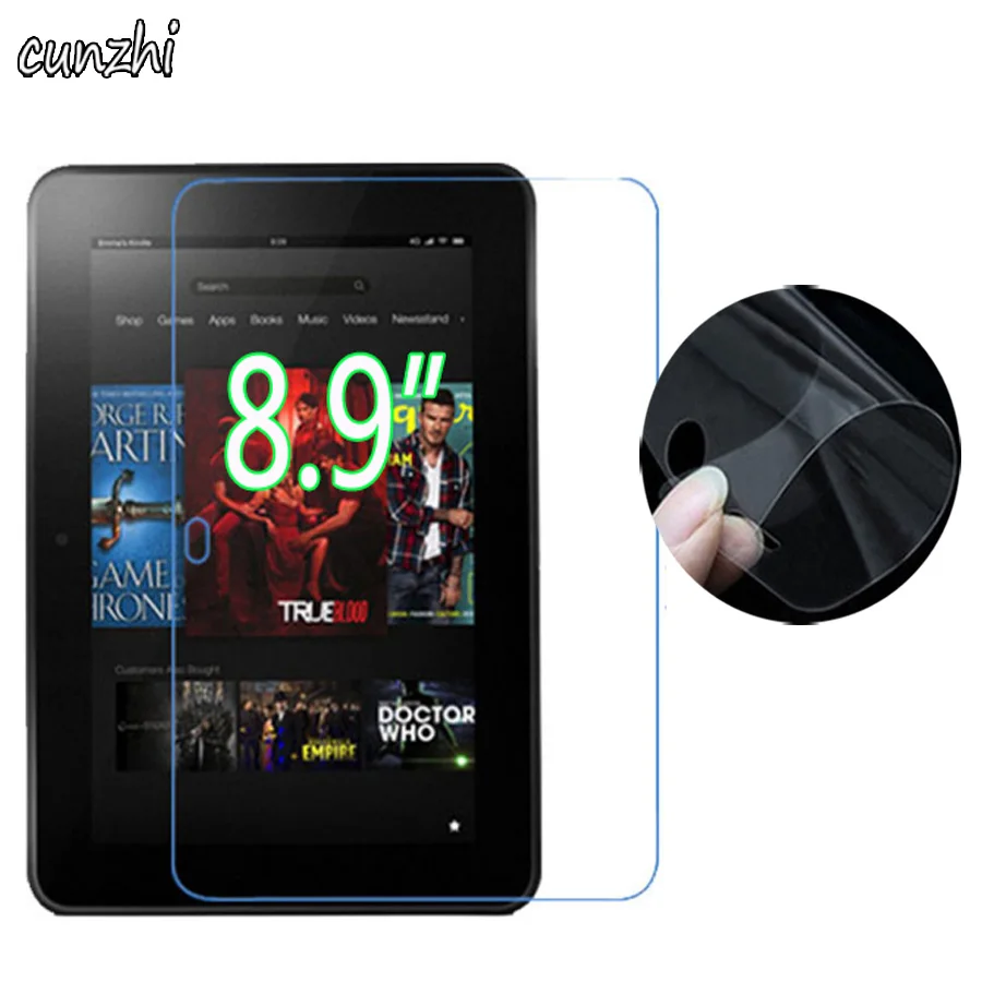 Прозрачный мягкий ультра тонкий экран протекторы для Amazon Kindle Fire HDX 8 9 Tablet Защитная