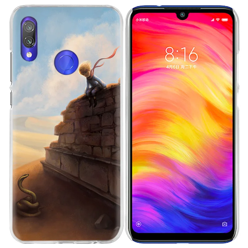Чехол Маленький принц для Xiao mi Red mi Go Note 7 8T 6 6A Pro S2 5 4X mi A1 A2 9 Note10 8 lite Play F1 жесткий чехол для телефона