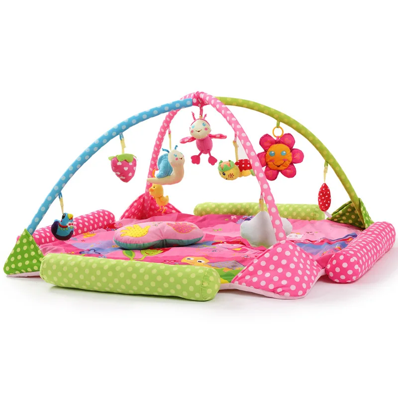 Кролик пчела жираф слон лев мягкий игровой коврик одеяло Твин фитнес рамка