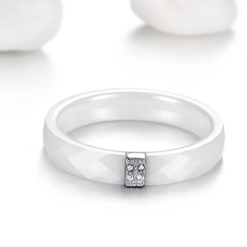 Мода полированной керамические кольца между международная торговля Jewelry Titanium