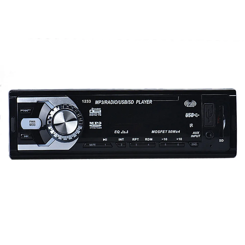 Автомагнитола mosunx стереосистема FM с MP3 плеером USB SD вход AUX приемник для телефона