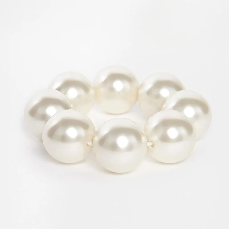 Женские аксессуары для волос с большим жемчугом 8 больших жемчужин ободки