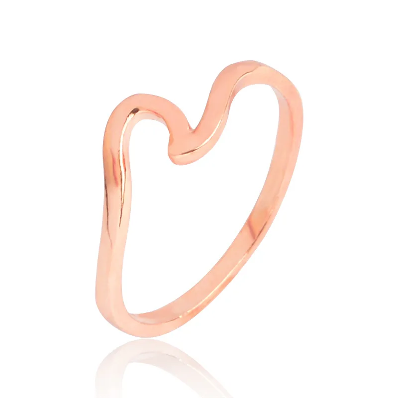 Лидер продаж модное обручальное кольцо 2018 с волнистым узором для женщин