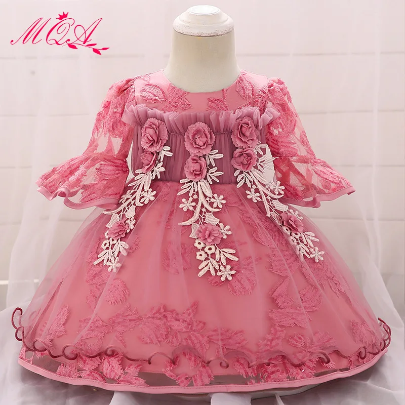 MQATZ/Милое Свадебное платье с цветочным узором для девочек вечерние платья