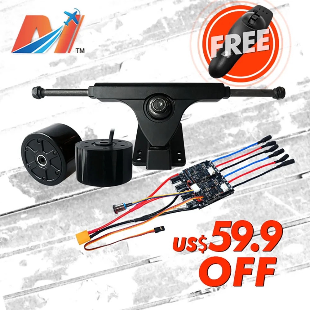 Распродажа Maytech комплект мотора ступицы 90 мм электроскейтборда Мотор Ступицы